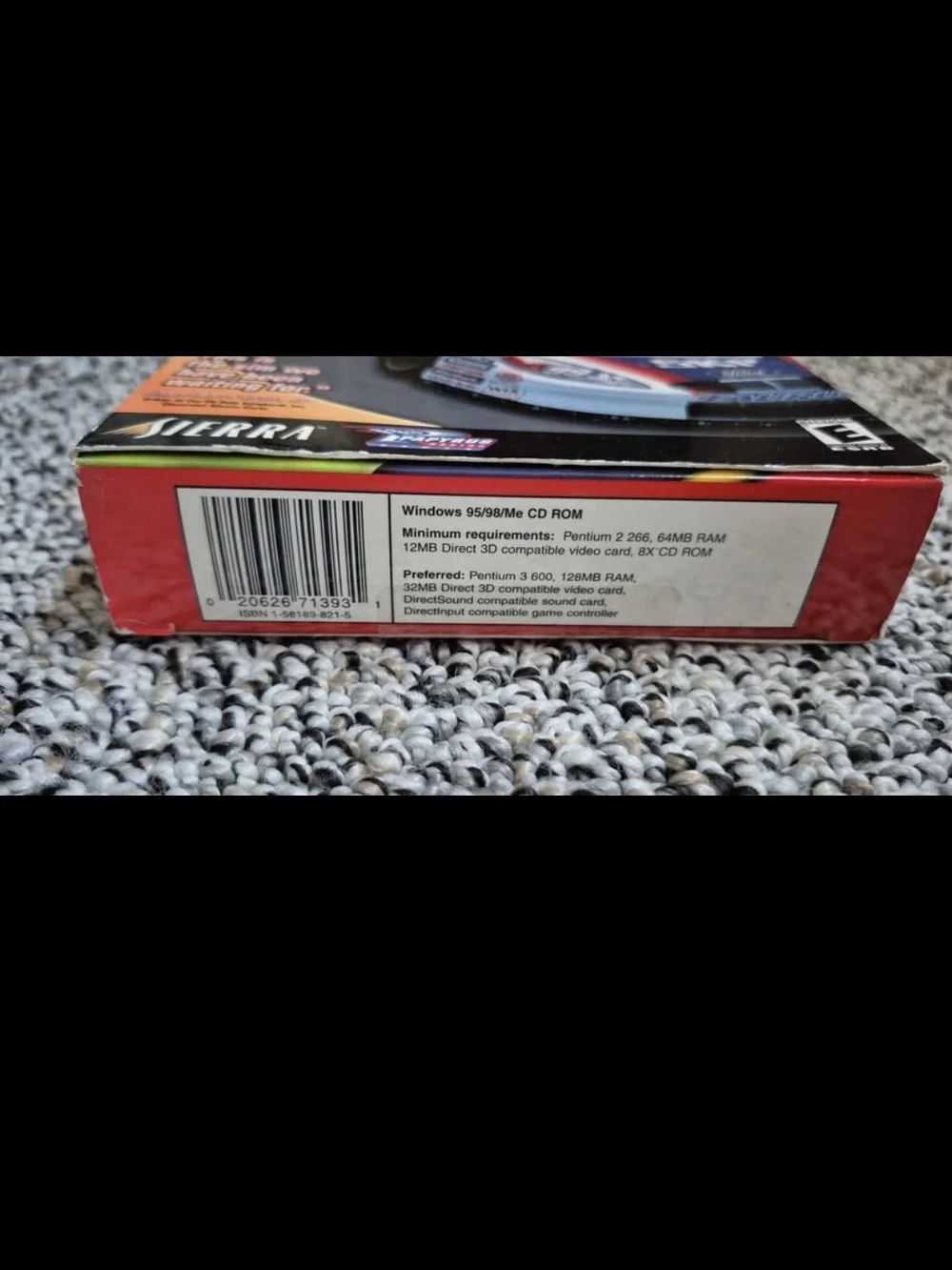 Serra NASCAR Racing 4 PC Game - Blue, Red, White